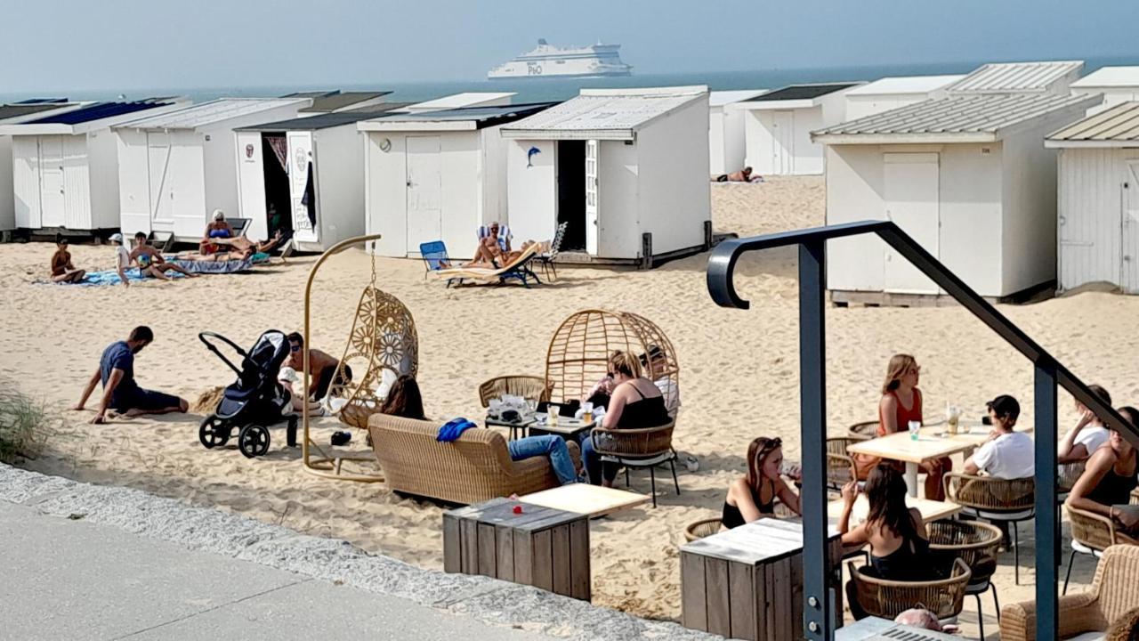 Studio Plage, Vue Mer Et Dragon, Garage Pour Moto Calais Exterior photo
