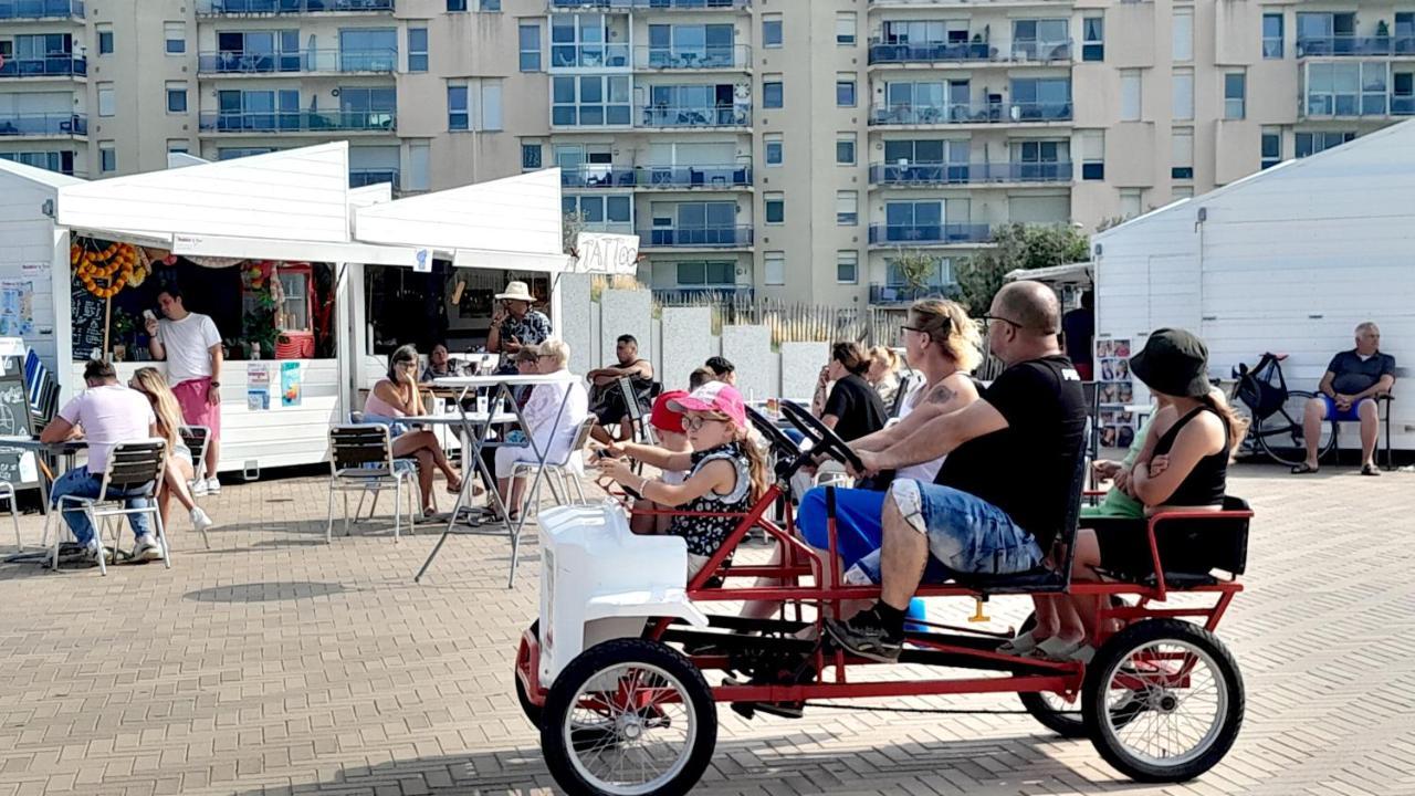 Studio Plage, Vue Mer Et Dragon, Garage Pour Moto Calais Exterior photo